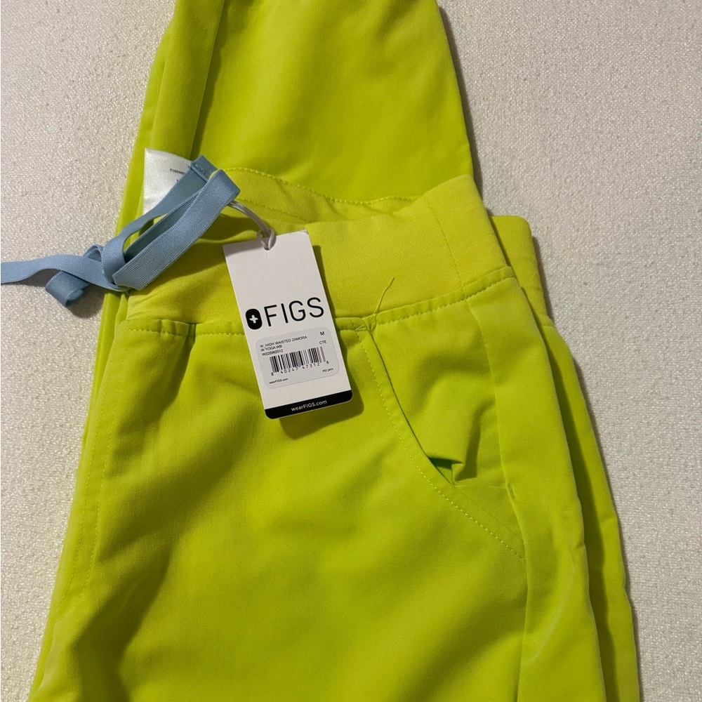 FIGS* Citrine Zamora High Waisted 2.0 - Jogger Scrub Pants *new with tags*